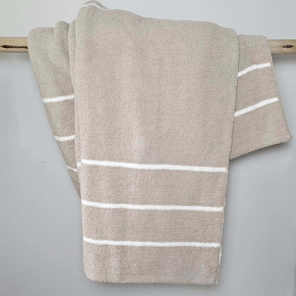 The Ultra-Plush Nest Throw in Stripe